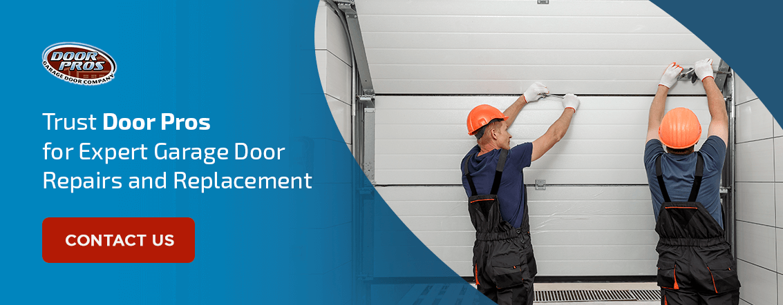 Call a Professional for Garage Door Repairs